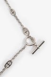 Hermes Sterling Silver Farandole 160 Necklace