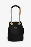 Prada 2025 Black Re-Nylon 'Mariner' Bucket Bag