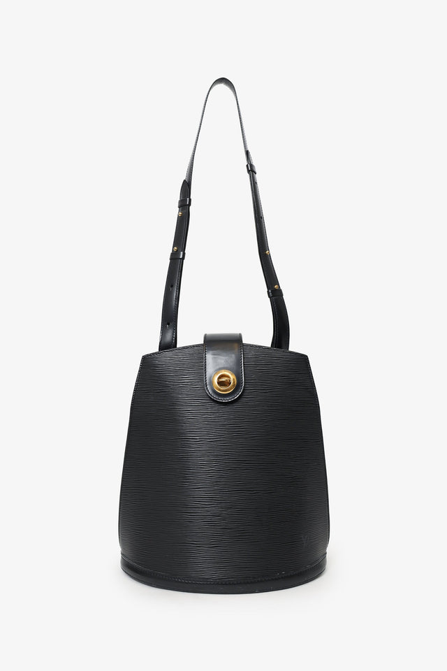 Louis Vuitton Black Epi Leather