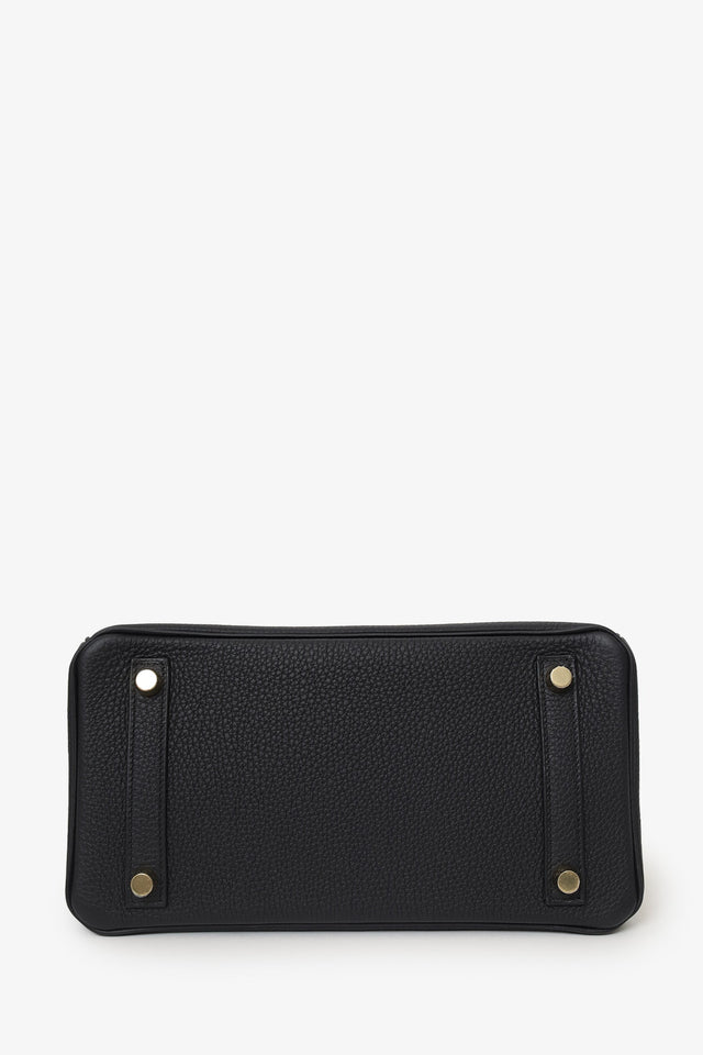 Hermes 2024 Black Leather Birkin 25 GHW