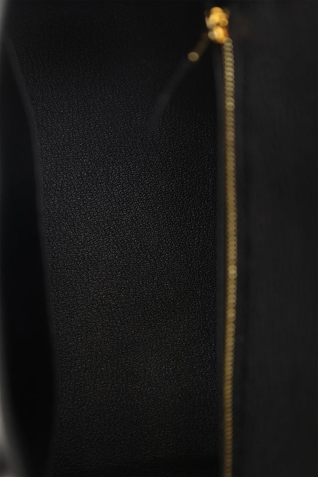 Hermes 2024 Black Leather Birkin 25 GHW