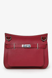 Hermes 2014 Rouge Garance Clemence Leather Jypsiere 31