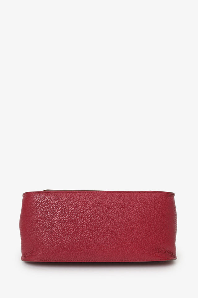Hermes 2014 Rouge Garance Clemence Leather Jypsiere 31