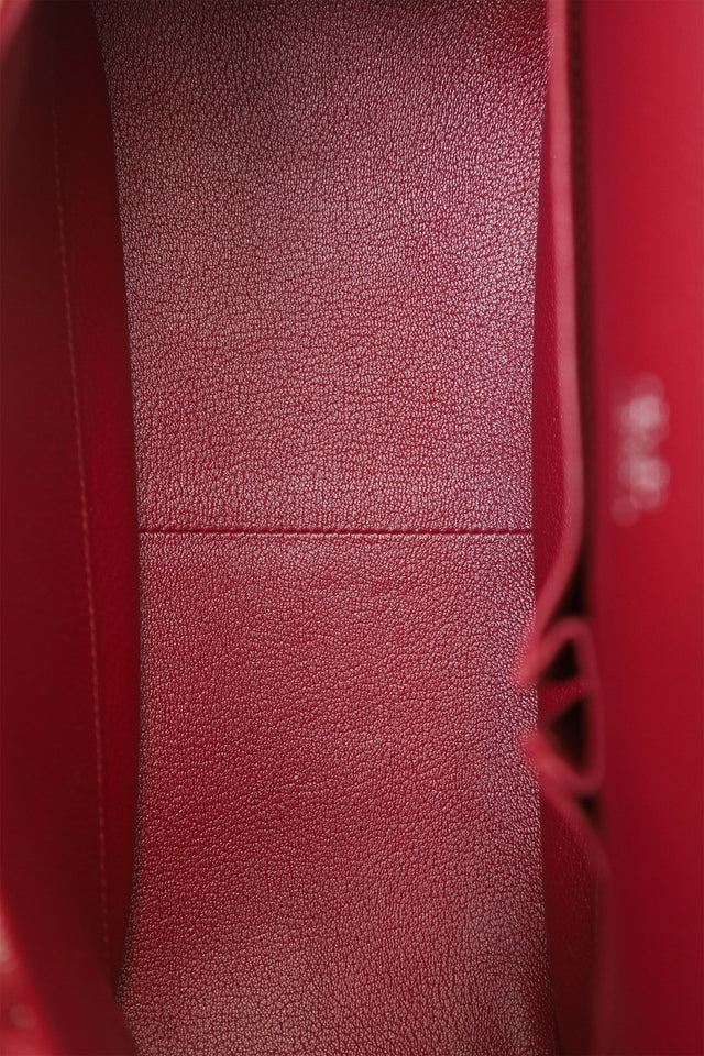 Hermes 2014 Rouge Garance Clemence Leather Jypsiere 31