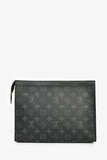 Louis Vuitton 2019 Monogram Eclipse Canvas Pochette Voyage MM