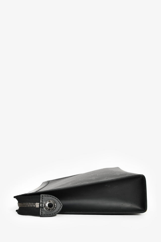 Louis Vuitton 2019 Monogram Eclipse Canvas Pochette Voyage MM