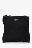 Prada Black Nylon Messenger Bag