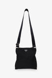 Prada Black Nylon Messenger Bag