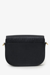 Christian Dior Black Leather Medium Bobby Bag