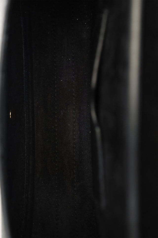 Christian Dior Black Leather Medium Bobby Bag
