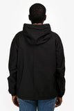 Prada 2019 Black/Brown Patterned Reversible Windbreaker Jacket Size L Mens