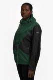 Burberry Green/Black Hooded Windbreaker Jacket Size 52 Mens