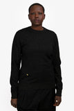 Christian Dior Black Cashmere Sparkly Sweater Size M