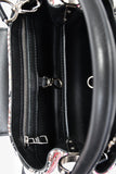 Louis Vuitton 2015 Black/Multicolour Leather Wild Flowers Capucines BB Top Handle Bag with Strap