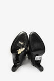 Hermes Black Nappa Leather 'Johanna' Knee High Boots Size 37