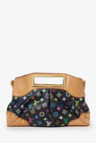 Louis Vuitton Black Multicolour Judy MM Shoulder Bag