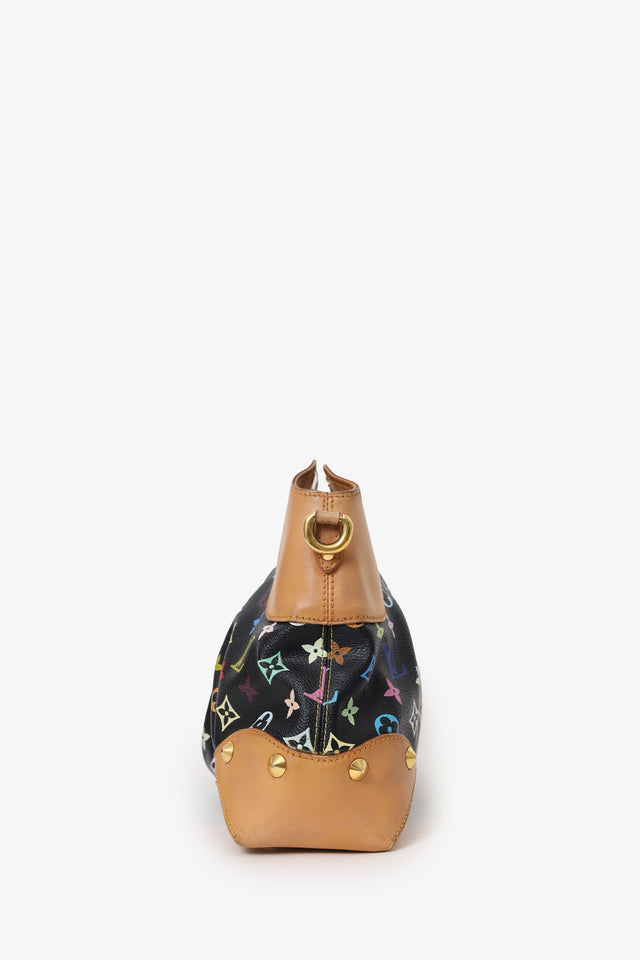 Louis Vuitton Black Multicolour Judy MM Shoulder Bag