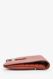 Hermes 2014 Terra Cotta Clemence Leather Dogon Wallet