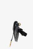 Christian Dior Navy Oblique Canvas Saddle Belt Bag