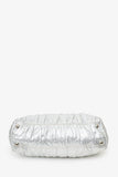 Prada Silver Leather Dressy Gaufre Bag