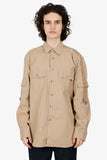 Burberry Tan Crawford Button Down Shirt Size XXL Mens