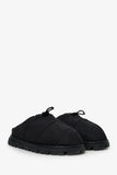 Prada Black Nylon Quilted Slipper Mule Size 38