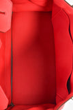 Hermes 2011 Red Clemence Leather Birkin 35