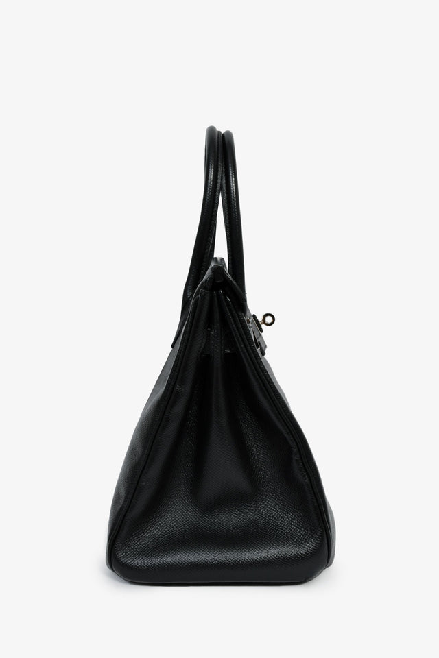 Hermes 2015 Black Epsom Birkin 30