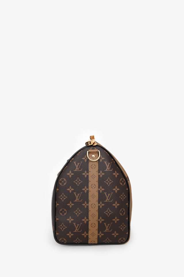Louis Vuitton Reverse Monogram Keepall Bandoulière 45 With Strap