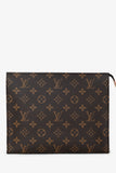Louis Vuitton Monogram Coated Canvas Trio Toilet Pouch