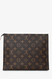 Louis Vuitton Monogram Coated Canvas Trio Toilet Pouch