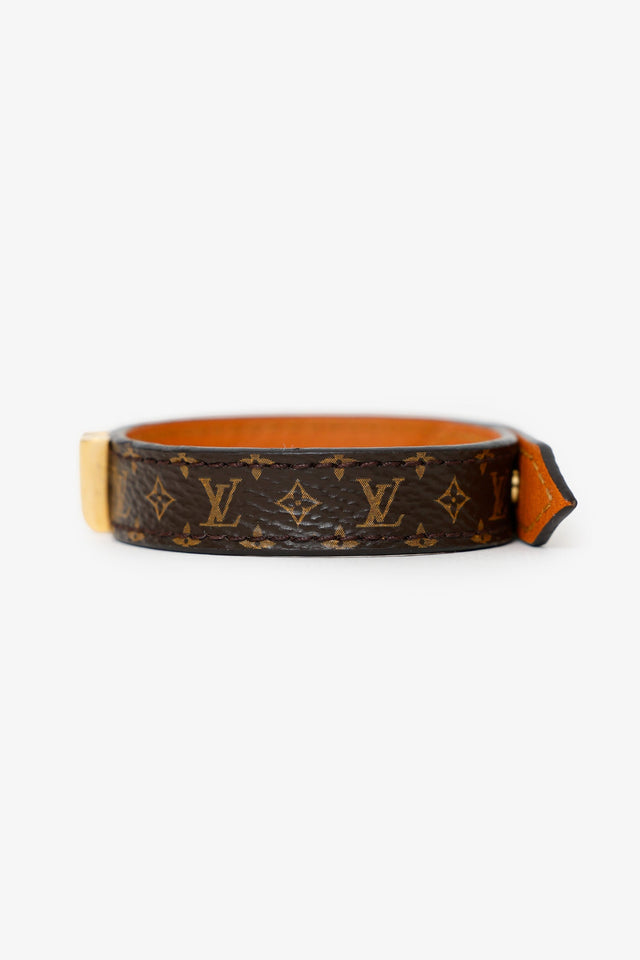 Louis Vuitton Monogram 'V' Logo Bracelet