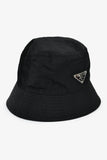 Prada 2021 Black Re-Nylon Bucket Hat Size S
