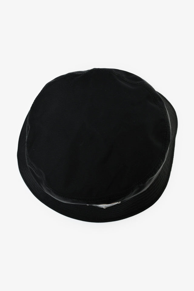 Prada 2021 Black Re-Nylon Bucket Hat Size S