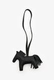 Hermes 2020 So Black Leather Rodeo PM Bag Charm