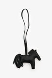 Hermes 2020 So Black Leather Rodeo PM Bag Charm