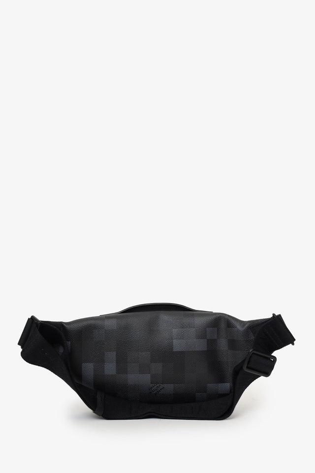 Louis Vuitton 2024 Black Damoflage Rush Bum Bag