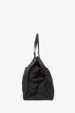 Hermes Vintage Grey Canvas Toile Herline TGM Travel Bag