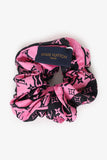 Louis Vuitton Black/Pink Silk Monogram Confidential Chouchou Scrunchie