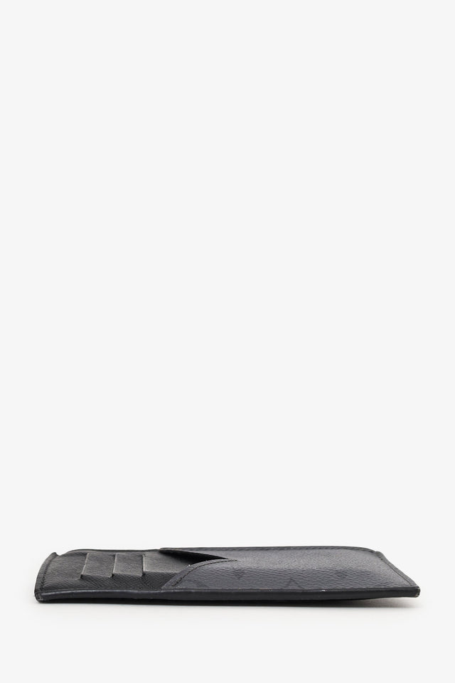 Louis Vuitton Black Reverse Monogram Eclipse Canvas Coin  Holder