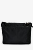 Prada Black Tessuto Flap Messenger Bag