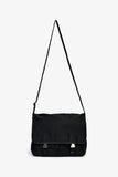 Prada Black Tessuto Flap Messenger Bag