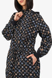 Louis Vuitton Black Monogram Reversible Zip-up Jacket Size 40