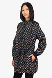 Louis Vuitton Black Monogram Reversible Zip-up Jacket Size 40