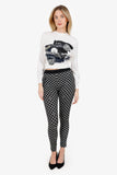 Louis Vuitton Black Damier Leggings Size 38
