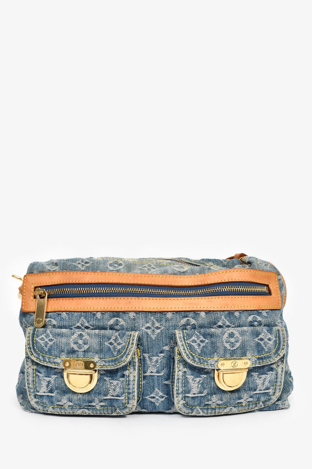 Louis Vuitton Denim Baggy PM Crossbody Bag