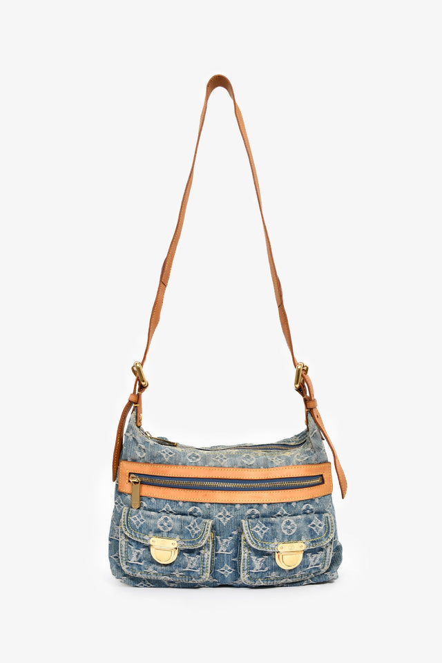 Louis Vuitton Denim Baggy PM Crossbody Bag
