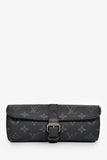 Louis Vuitton Monogram Eclipse Canvas 3 Watch Case
