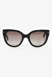 Prada Black Acrylic Oversized Sunglasses
