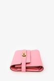 Hermes 2016 Pink Epsom Leather Kelly Depliant Medium Trifold Wallet